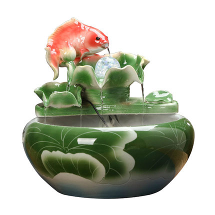 Kompatibel porcelæn til Jahrriesnge Lotus flowing water ornament cna0033 Kompatibel porcelæn Jahrriesnge til Lotus flowing water ornament cna0033