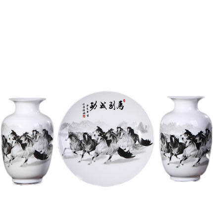 Kompatibel porcelæn til Jahrriesnge vase set 3 pieces cna0194 Kompatibel porcelæn Jahrriesnge til vase set 3 pieces cna0194