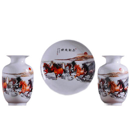 Kompatibel porcelæn til Jahrriesnge vase set 3 pieces cna0196 Kompatibel porcelæn Jahrriesnge til vase set 3 pieces cna0196