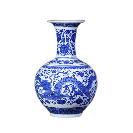 Kompatibel porcelæn til Jahrriesnge white and blue vase cna0253 Kompatibel porcelæn Jahrriesnge til white and blue vase cna0253