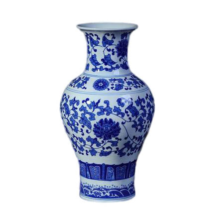 Kompatibel porcelæn til Jahrriesnge white and blue vase cna0259 Kompatibel porcelæn Jahrriesnge til white and blue vase cna0259