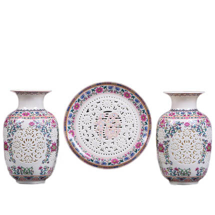 Kompatibel porcelæn til Jahrriesnge hollow out vase cna0409 Kompatibel porcelæn Jahrriesnge til hollow out vase cna0409