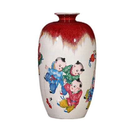 Kompatibel porcelæn til Jahrriesnge kiln change cracked glaze pomegranate flower vase cna0441 Kompatibel porcelæn Jahrriesnge til kiln change cracked glaze pomegranate flower vase cna0441