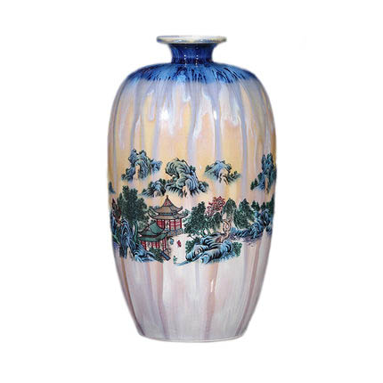 Kompatibel porcelæn til Jahrriesnge kiln change cracked glaze pomegranate flower vase cna0444 Kompatibel porcelæn Jahrriesnge til kiln change cracked glaze pomegranate flower vase cna0444