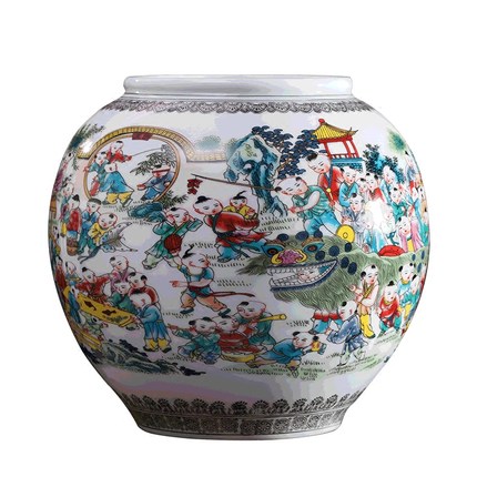 Kompatibel porcelæn til Jahrriesnge one hundred children vase cna0455 Kompatibel porcelæn Jahrriesnge til one hundred children vase cna0455