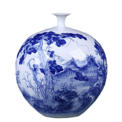 Kompatibel porcelæn til Jahrriesnge white and blue vase cna0542 Kompatibel porcelæn Jahrriesnge til white and blue vase cna0542