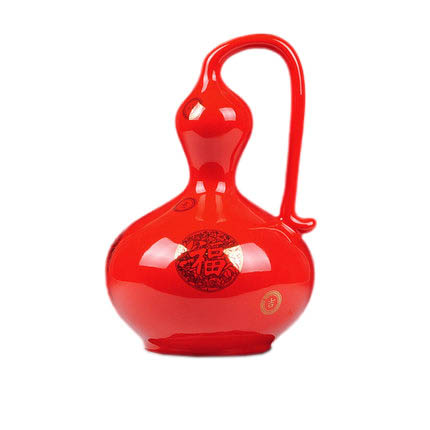 Kompatibel porcelæn til Jahrriesnge red peony gourd vase cna0687 Kompatibel porcelæn Jahrriesnge til red peony gourd vase cna0687