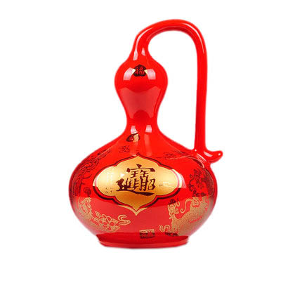 Kompatibel porcelæn til Jahrriesnge red peony gourd vase cna0690 Kompatibel porcelæn Jahrriesnge til red peony gourd vase cna0690