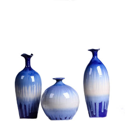 Kompatibel porcelæn til Jahrriesnge kiln drawing vase 3 pcs cna0984 Kompatibel porcelæn Jahrriesnge til kiln drawing vase 3 pcs cna0984
