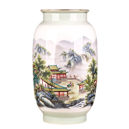 Kompatibel porcelæn til Jahrriesnge colorful landscape vase cna1008 Kompatibel porcelæn Jahrriesnge til colorful landscape vase cna1008
