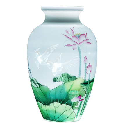 Kompatibel porcelæn til Jahrriesnge lotus flower vase cna1283 Kompatibel porcelæn Jahrriesnge til lotus flower vase cna1283