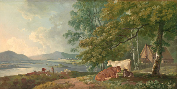 Kompatibel Landskab til JAHRRIESNGE Morning-Landscape-with-Cattle-lpf00995 Kompatibel Landskab JAHRRIESNGE til Morning-Landscape-with-Cattle-lpf00995