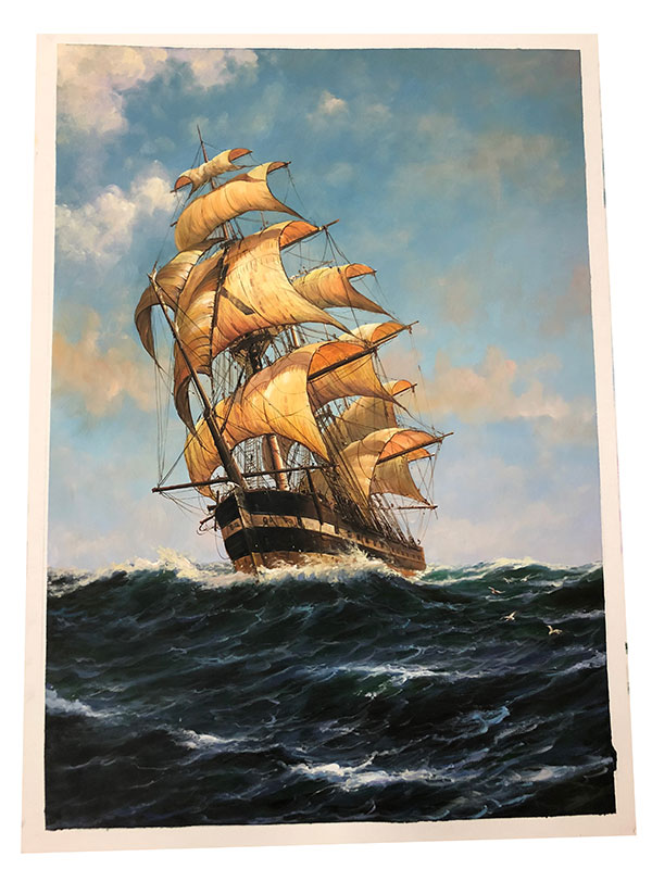 Kompatibel Oliemaleri til JAHRRIESNGE ship-lpg0062 Kompatibel Oliemaleri JAHRRIESNGE til ship-lpg0062