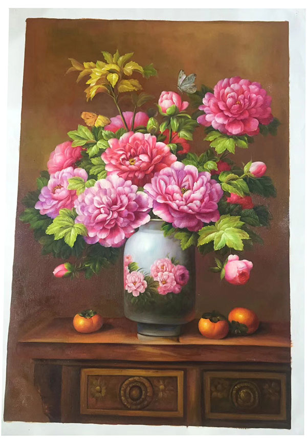 Kompatibel Oliemaleri til JAHRRIESNGE flower-lpg0381 Kompatibel Oliemaleri JAHRRIESNGE til flower-lpg0381