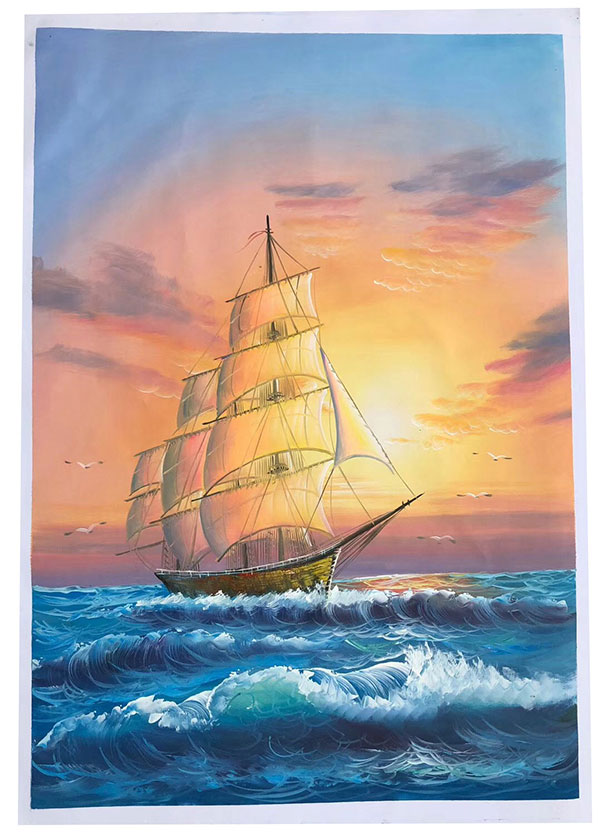 Kompatibel Landskab til JAHRRIESNGE sailboat-lpg1690 Kompatibel Landskab JAHRRIESNGE til sailboat-lpg1690