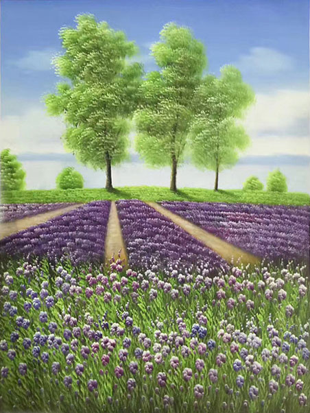 Kompatibel Landskab til JAHRRIESNGE lavender-lpg1707 Kompatibel Landskab JAHRRIESNGE til lavender-lpg1707