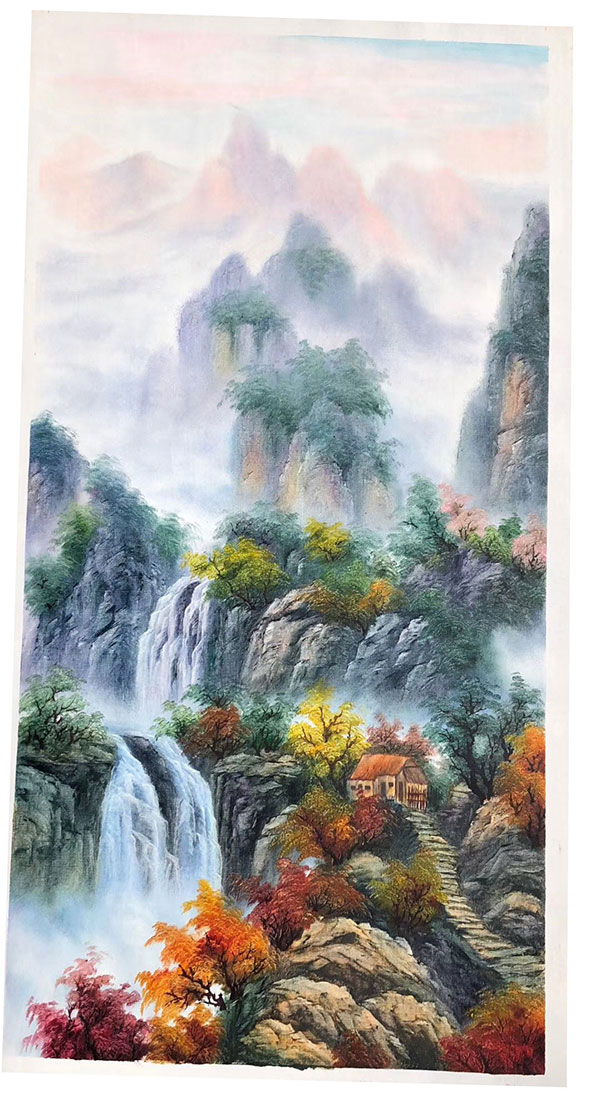 Kompatibel Landskab til JAHRRIESNGE waterfall-lpg1787 Kompatibel Landskab JAHRRIESNGE til waterfall-lpg1787