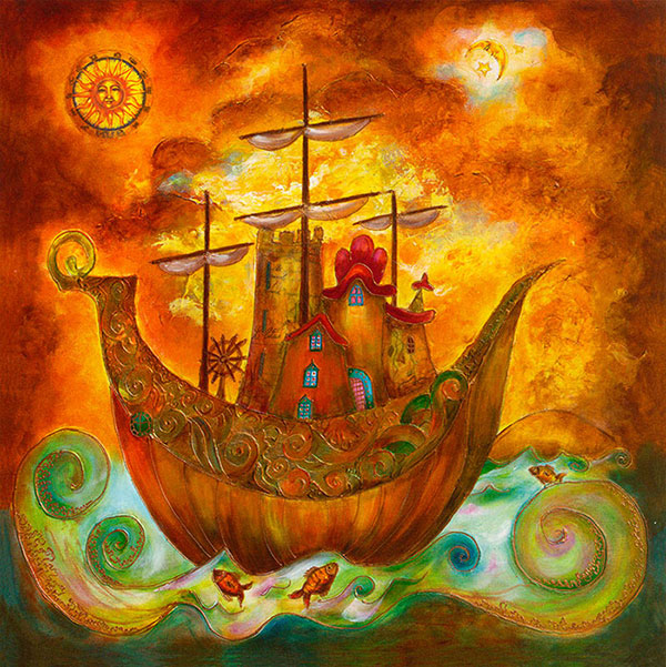 Kompatibel Abstrakt til Jahrriesnge sun-golden-boat-lpg2019 Kompatibel Abstrakt Jahrriesnge til sun-golden-boat-lpg2019
