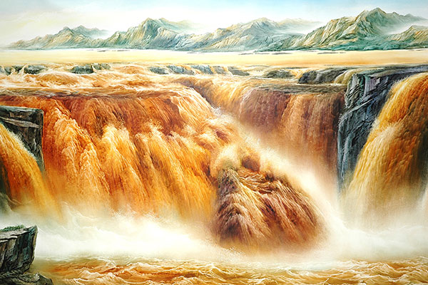 Kompatibel Landskab til JAHRRIESNGE waterfall lpg2454 Kompatibel Landskab JAHRRIESNGE til waterfall lpg2454